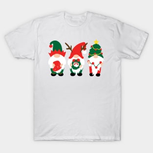 Christmas Gnome Family III T-Shirt